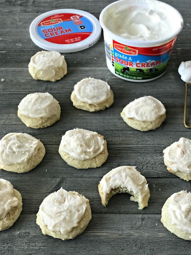 Mom's Old Fashioned Sour Cream Sugar Cookies