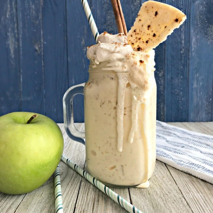 Copy Cat Dairy Queen Apple Pie Blizzard side view