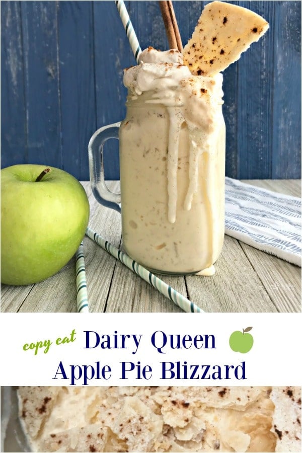 Dairy Queen Apple Pie Blizzard Copy Cat Recipe - DQ at Home