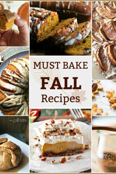 Fall's Must Bake Recipes