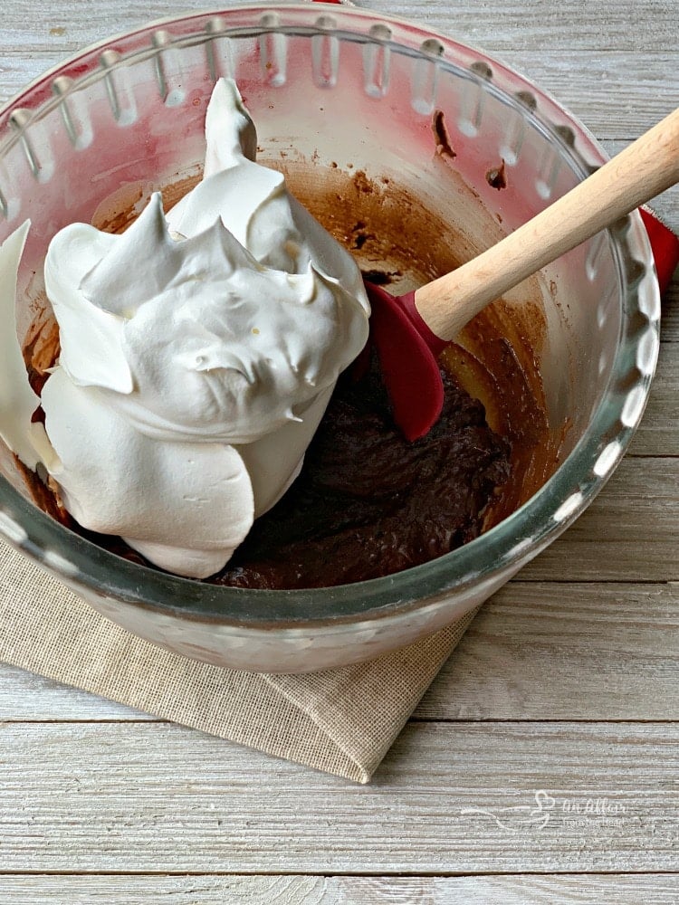 Chocolate Pudding Frosting Recipe - Light, fluffy, mousse-like frosting.