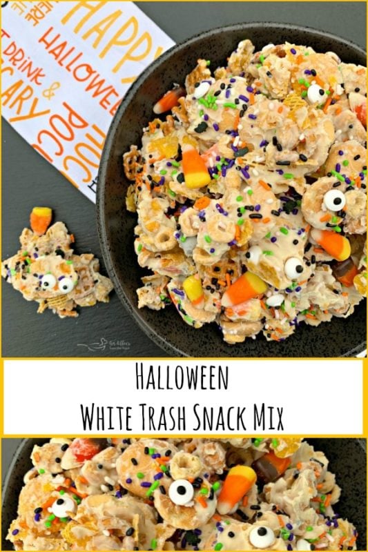 Halloween White Trash Snack Mix - An Affair from the Heart