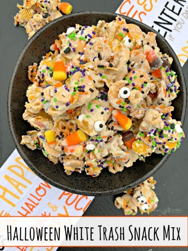 Halloween White Trash Snack Mix - An Affair from the Heart