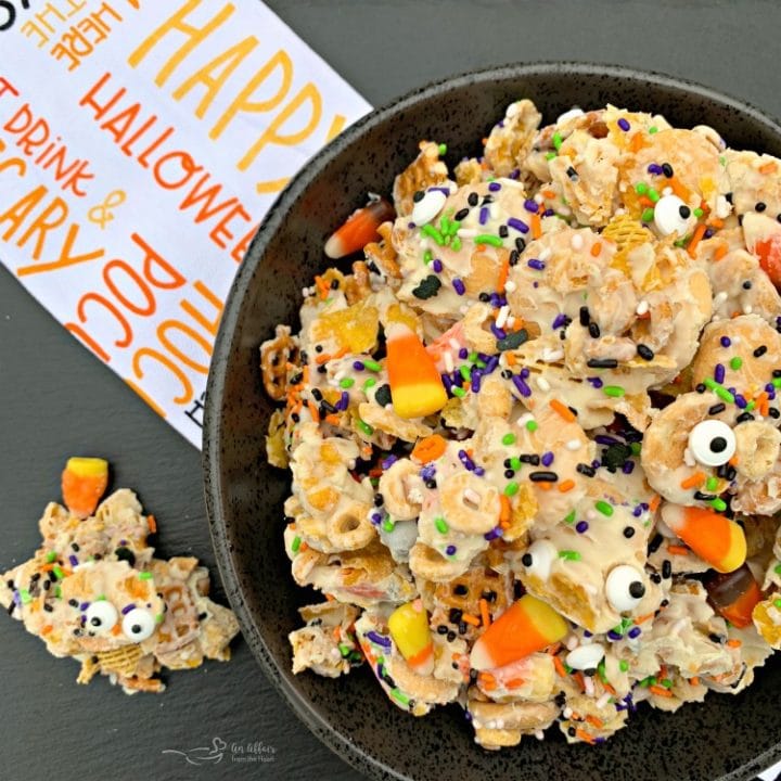 Halloween White Trash Snack Mix A Sweet Salty Treat