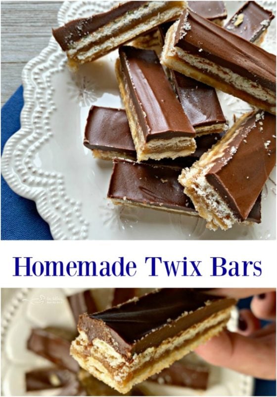 Homemade Twix Bars - Twix Candy Bar Copy Cat Recipe