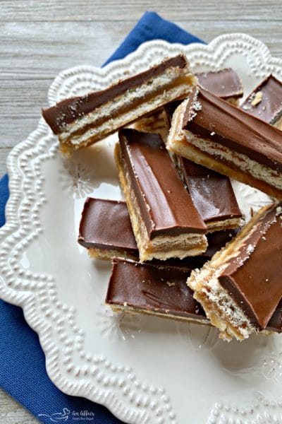 Homemade Twix Bars