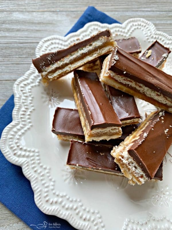 Homemade Twix Bars Twix Candy Bar Copy Cat Recipe