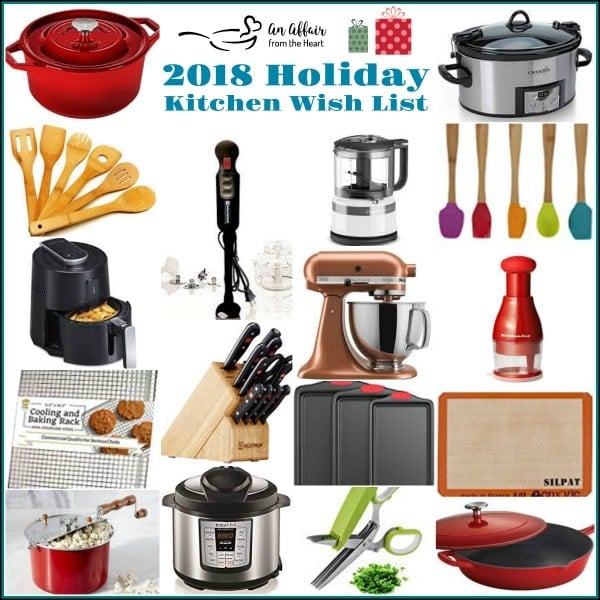 2018 Holiday Kitchen Wish List 