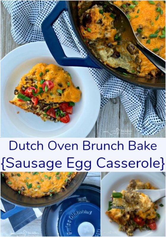 Overnight Dutch Oven Breakfast Casserole