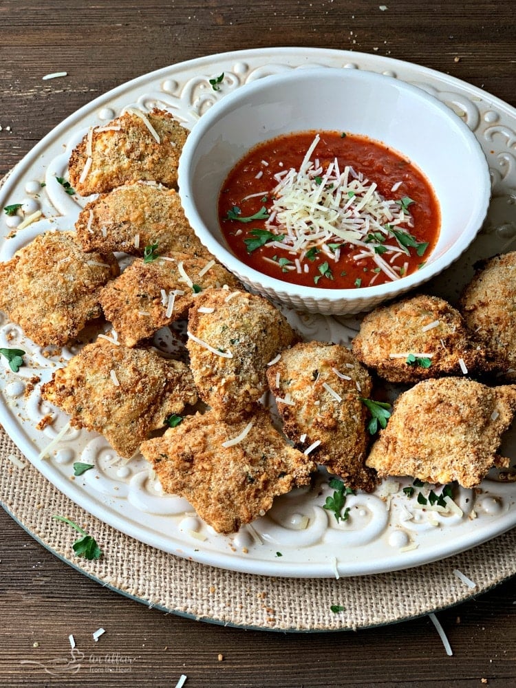 Air Fryer Toasted Ravioli Recipe - Fried Ravioli Done Light