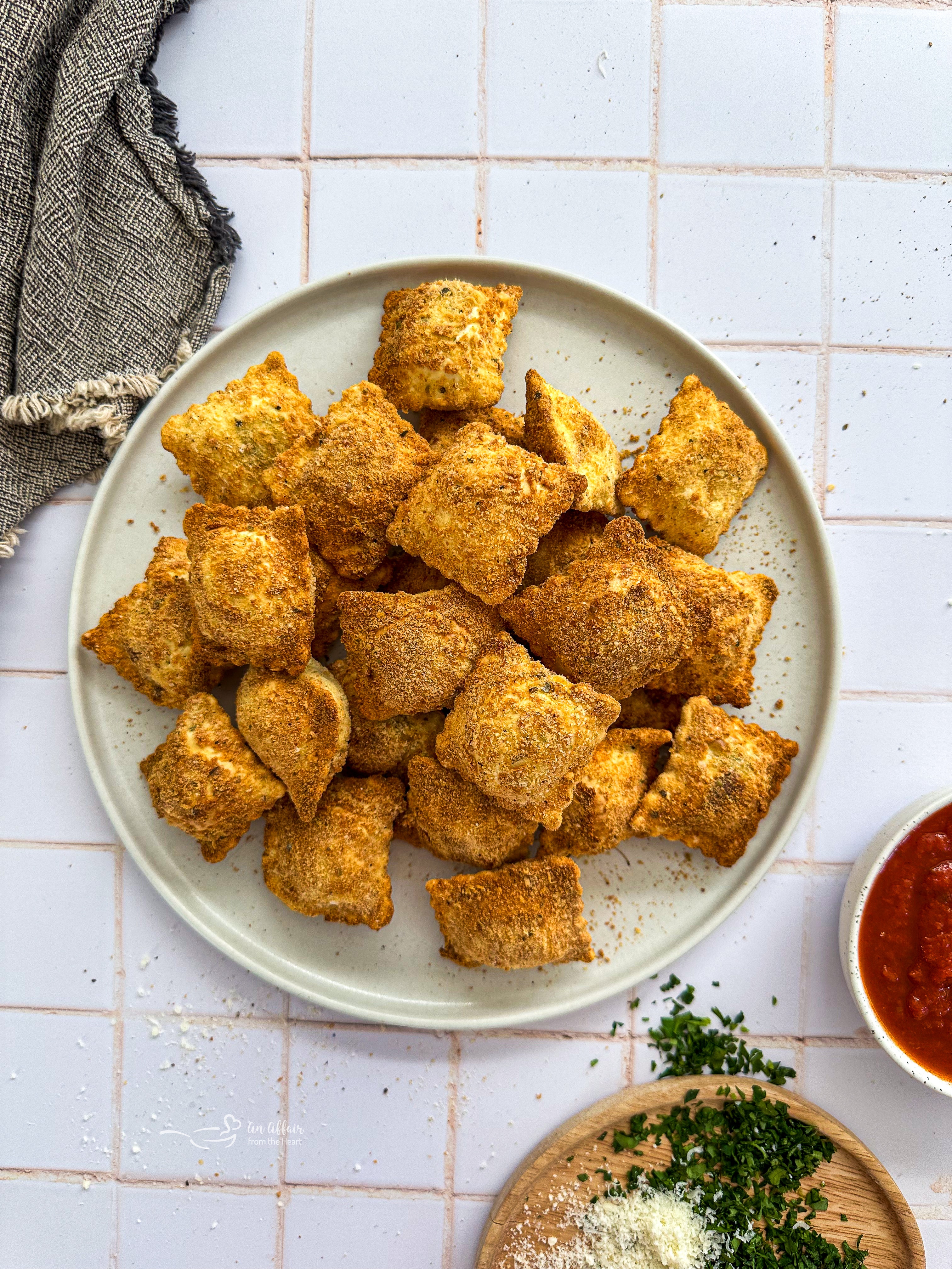 Air Fryer Toasted Ravioli