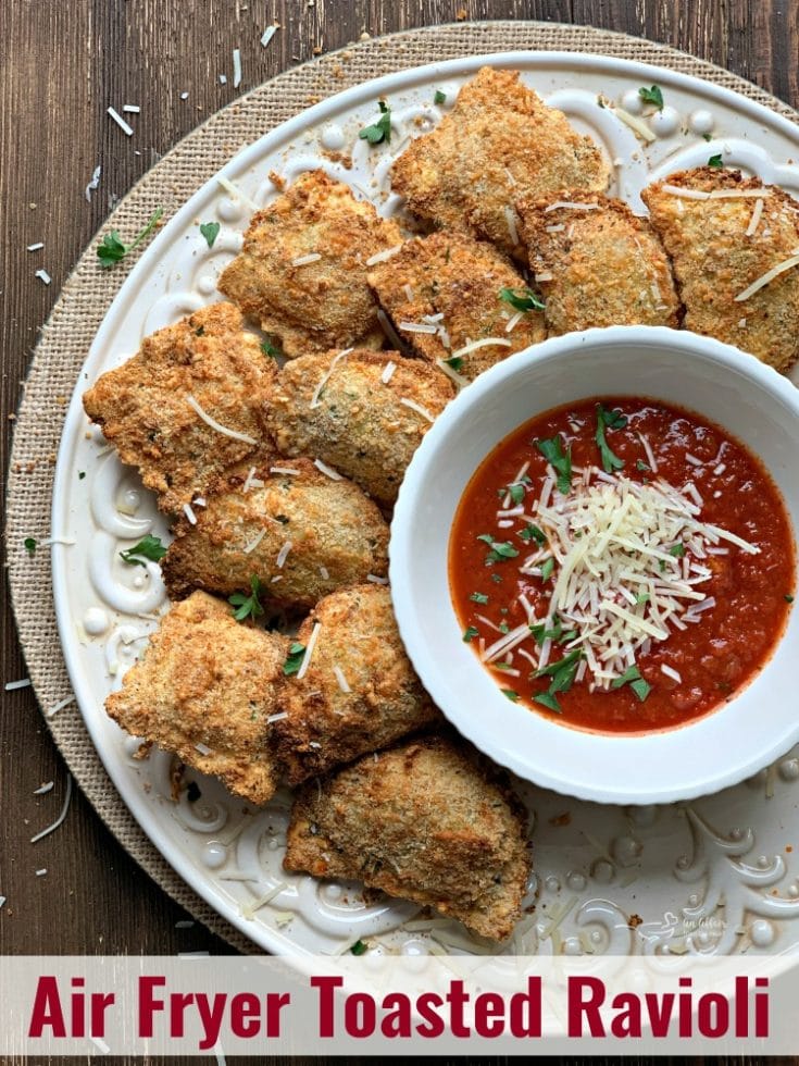 Air Fryer Toasted Ravioli Recipe Fried Ravioli Done Light