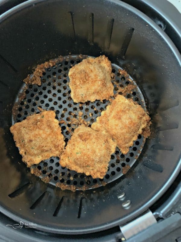 Toasted/Fried Ravioli in an air fryer