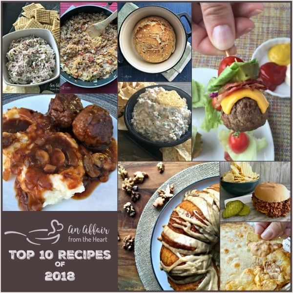 An Affair from the Heart’s Top 10 Recipes of 2018