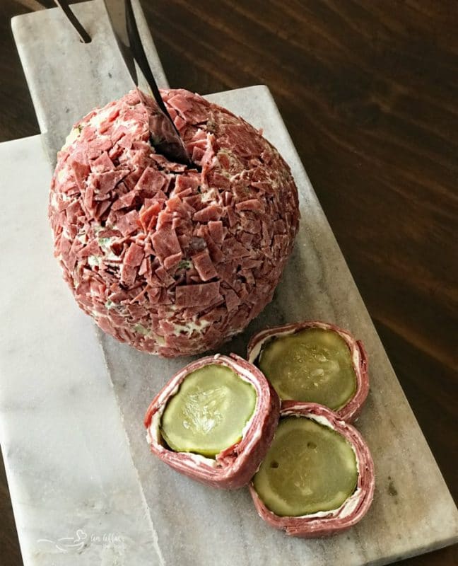 Dill Pickle Wrap Cheese Ball