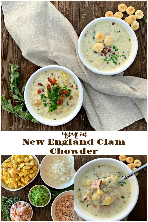 Instapot New England Clam Chowder