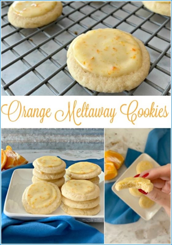 Orange Meltaway Cookies