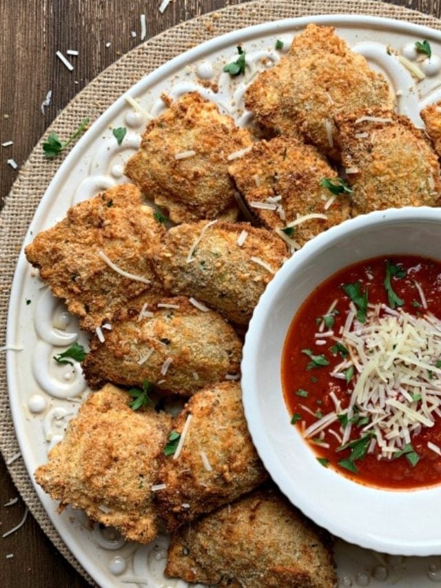 AIR FRYER TOASTED RAVIOLI STORY