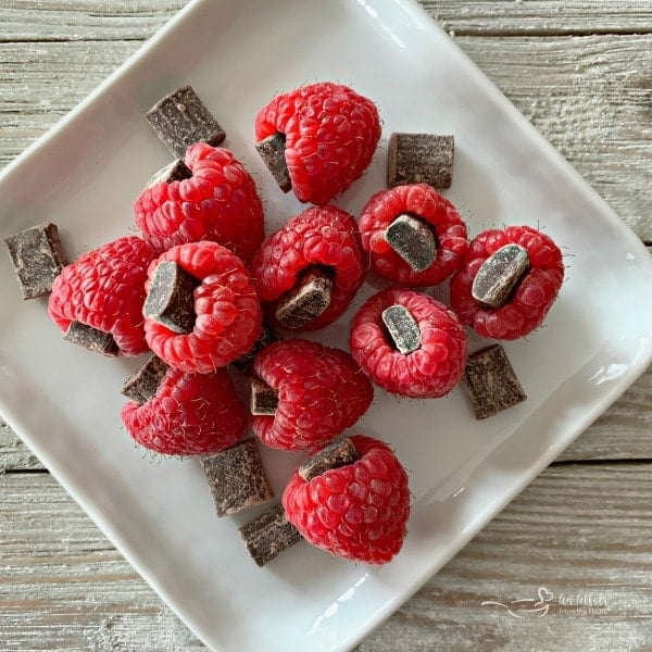 Chocolate Filled Raspberries