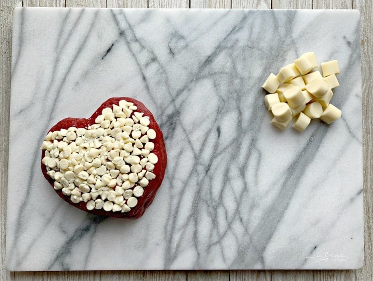 Valentine Dessert Cheese Board 
