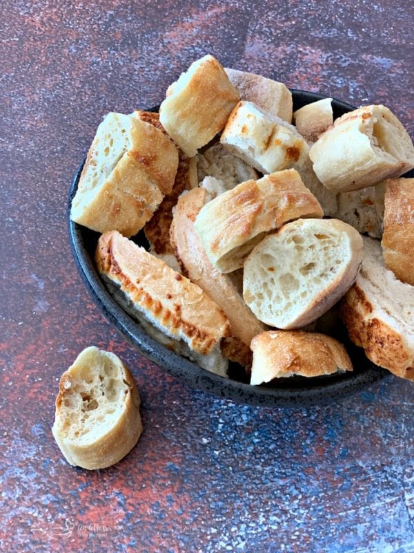 Make Homemade Croutons from leftover bread