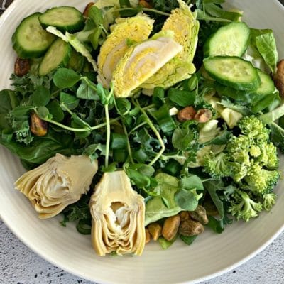Green Salad with Lemon Thyme Vinaigrette