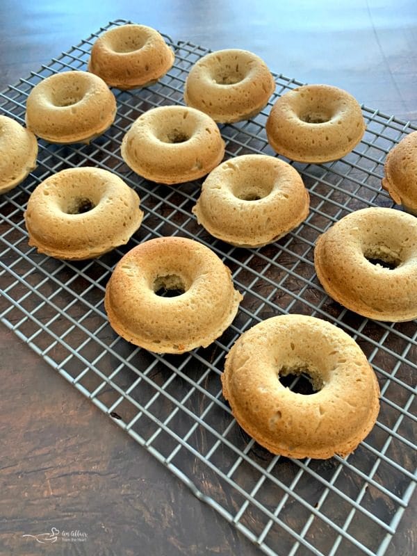 Baked Powdered Sugar Donuts