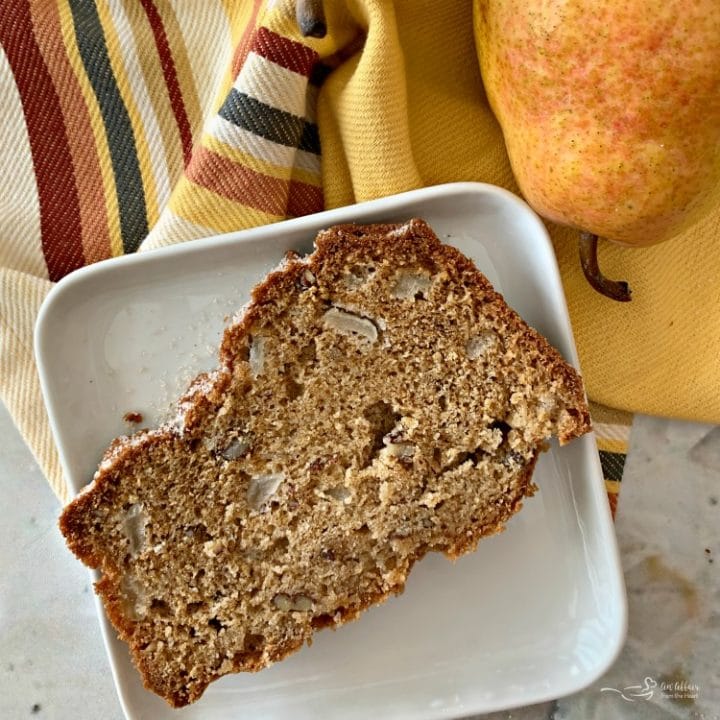 Pear Bread - Perfectly Spiced Quick Bread with Pears