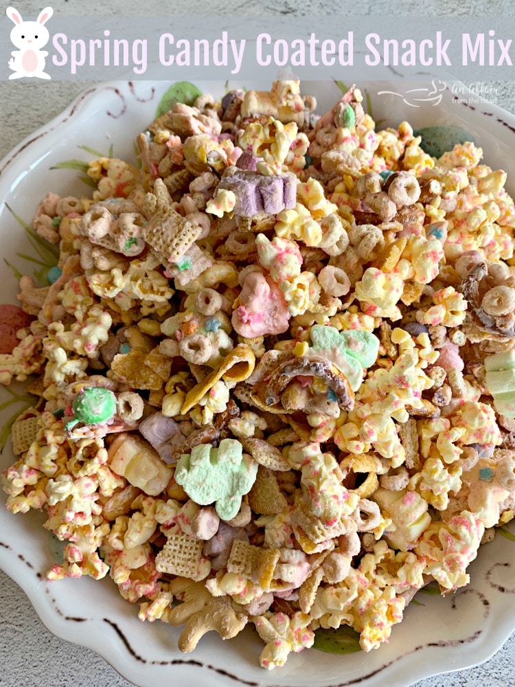 Spring Candy Coated Snack Mix - for Easter Snacking!