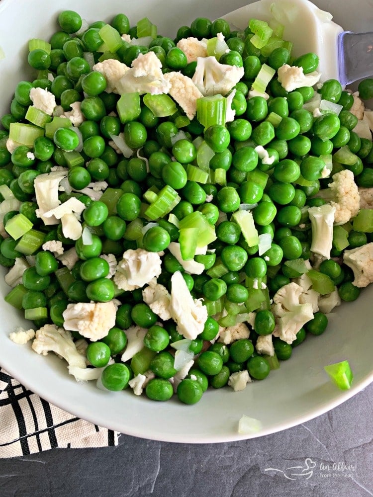 Pea Salad with Cauliflower A Unique Twist on the Ordinary