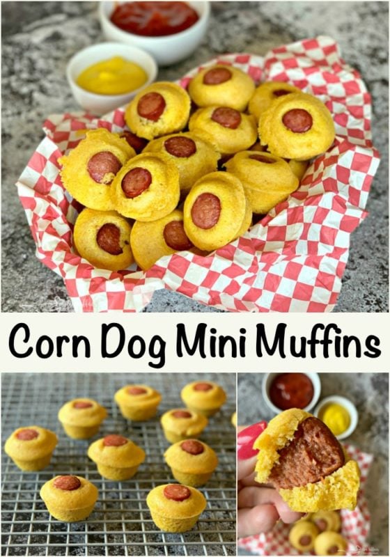 Corn Dog Mini Muffins