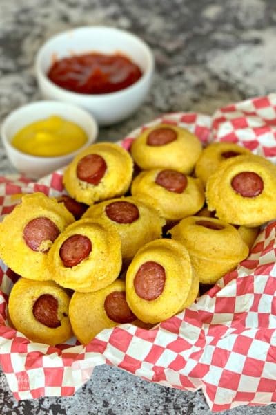 Corn Dog Mini Muffins
