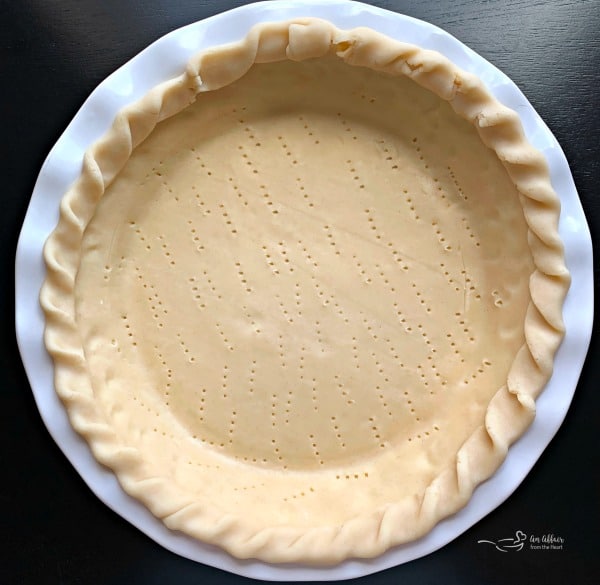 Tomato Pie prep crust