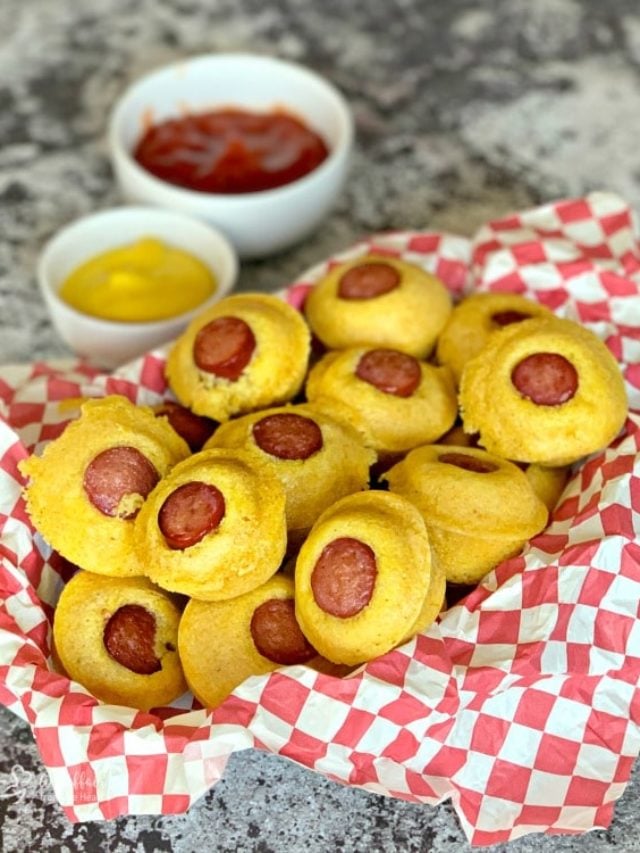 CORN DOG MINI MUFFINS STORY