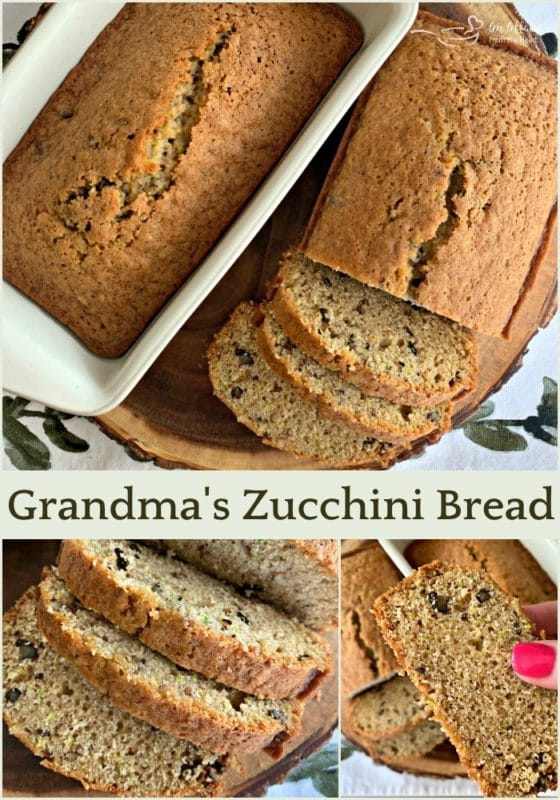 Grandma's Zucchini Bread