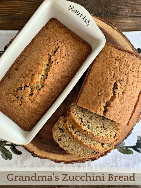 Grandma's Zucchini Bread