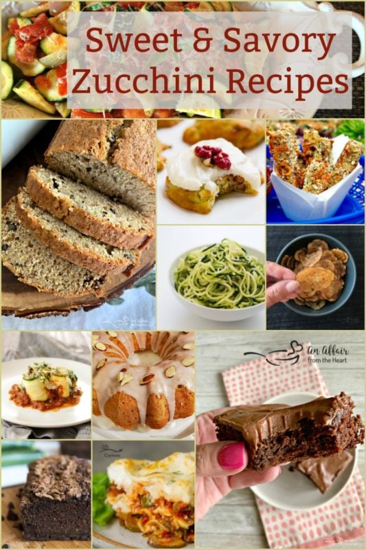 Sweet & Savory Zucchini Recipes