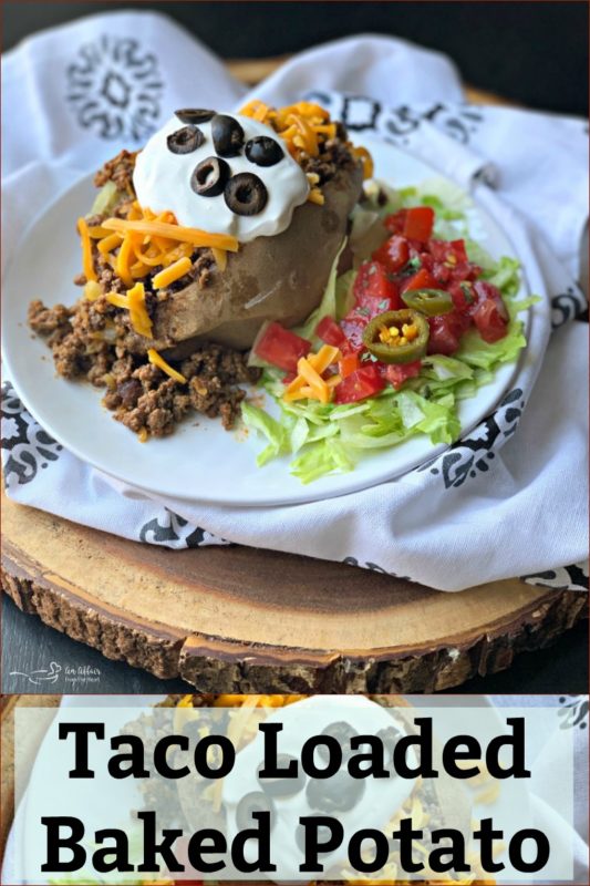 Taco Loaded Baked Potato