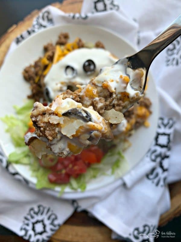 Taco Loaded Baked Potato