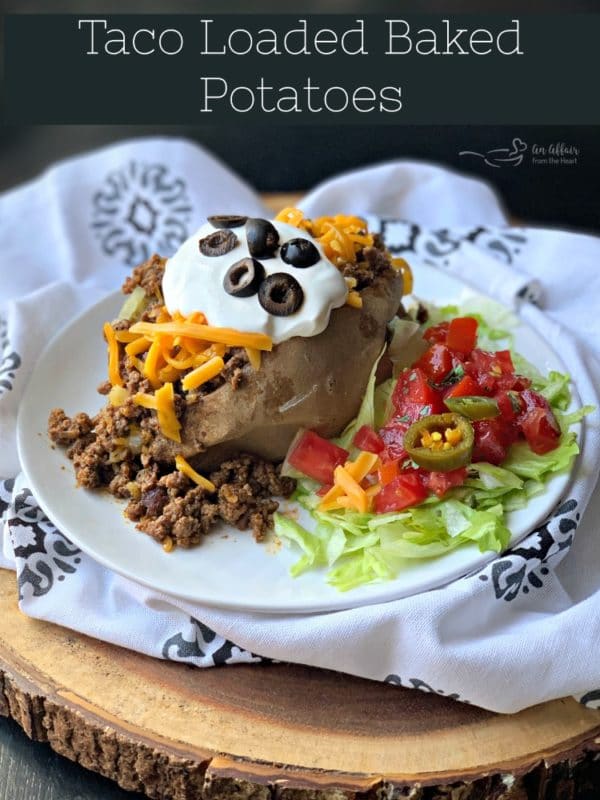 Taco Loaded Baked Potato