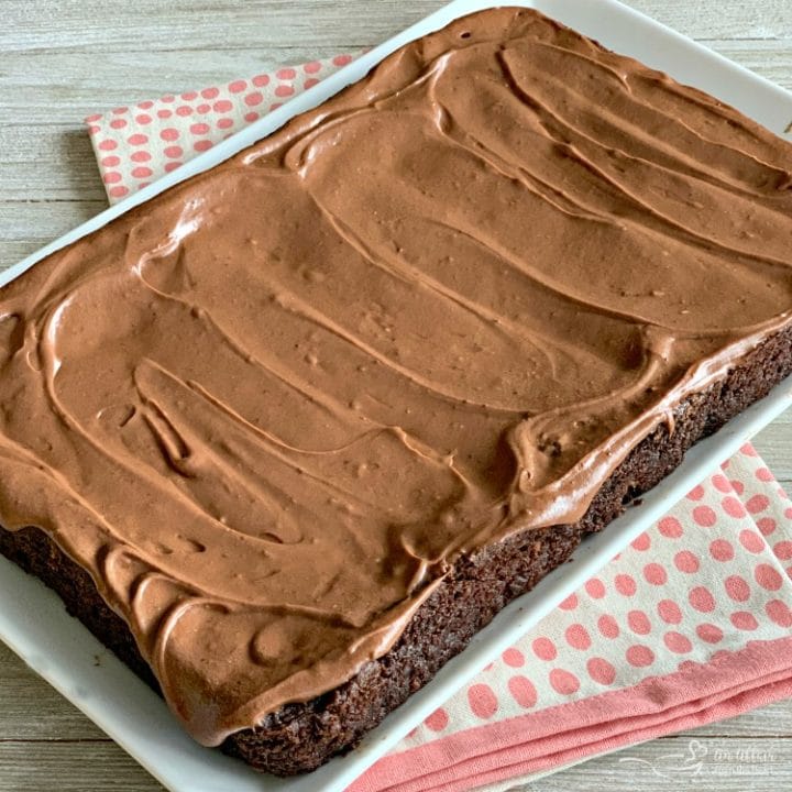 The VERY BEST Frosted Zucchini Brownies - So fudgy and delicious!