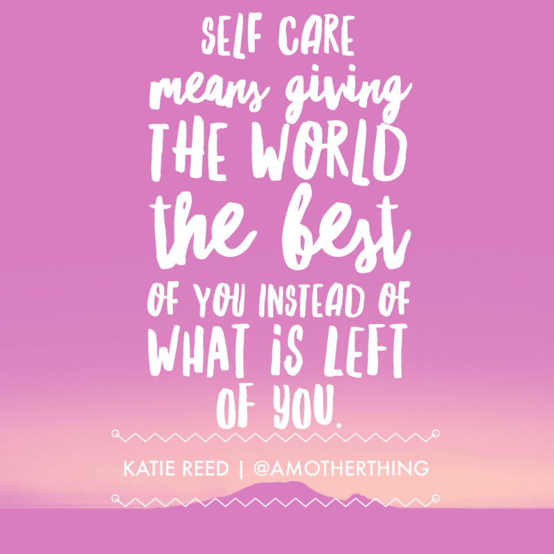 Self Care Quote