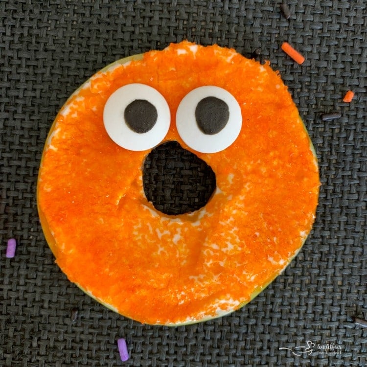 Apple Donut Monsters orange monster