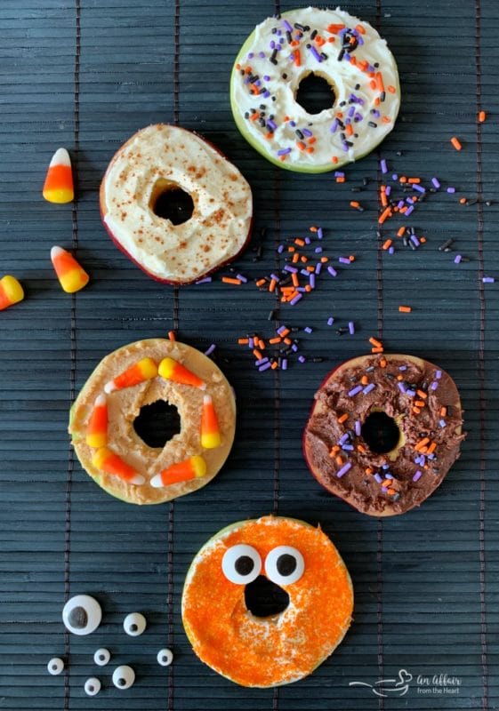 Apple Donuts Halloween