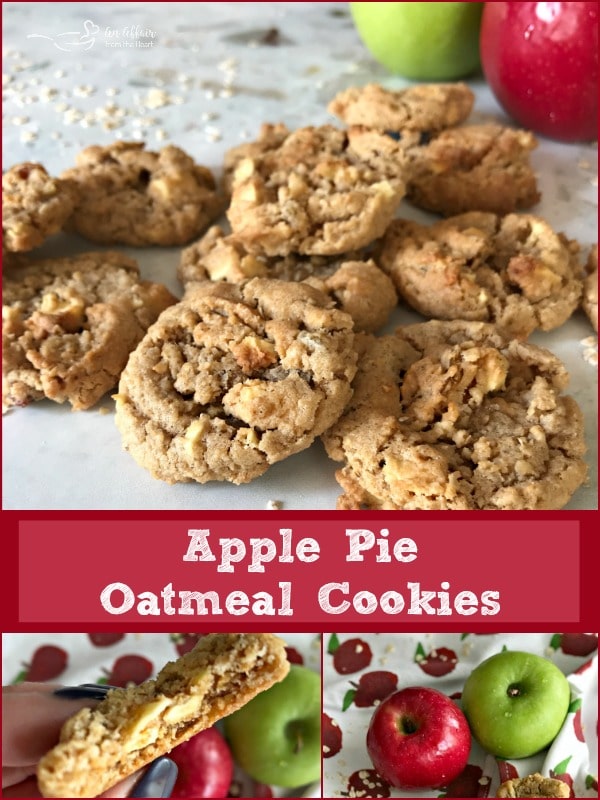 Apple Pie Oatmeal Cookies Chewy and perfect in every way.