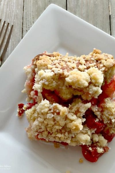 Cherry Filled Coffee Cake
