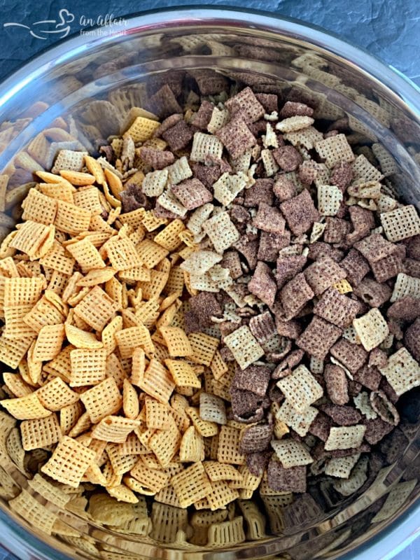 Halloween Double Peanut Butter Muddy Buddies chex cereal