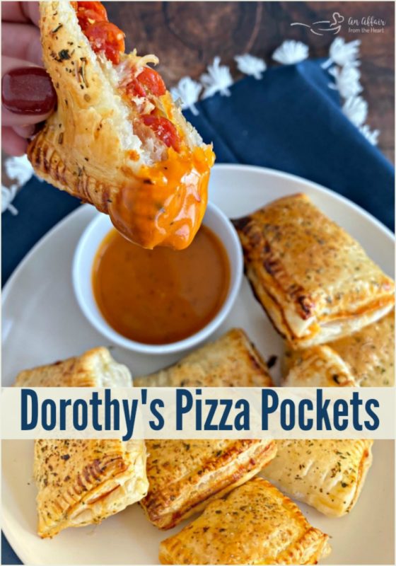 Dorothy's Pizza Pockets - An Affair from the Heart
