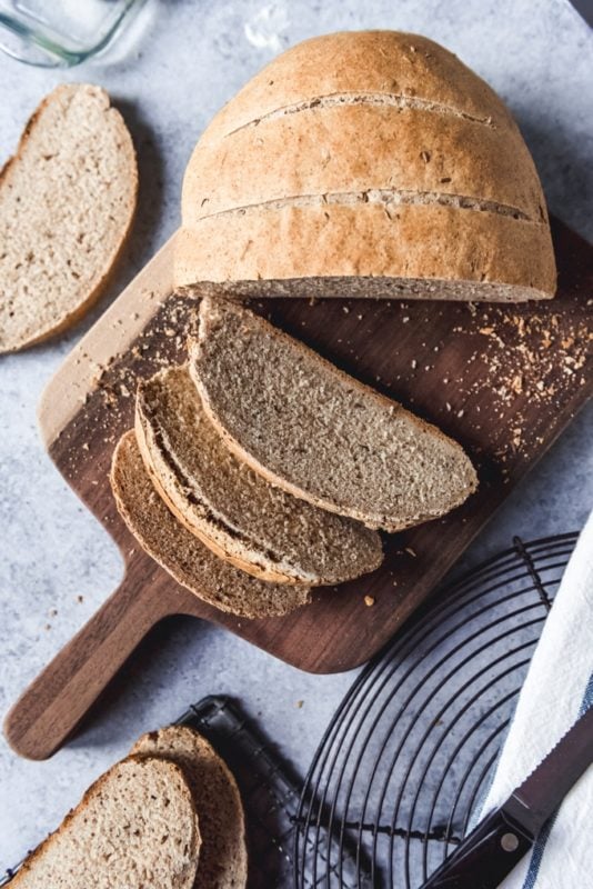 Easy Homemade Rye Bread - House of Nash Eats