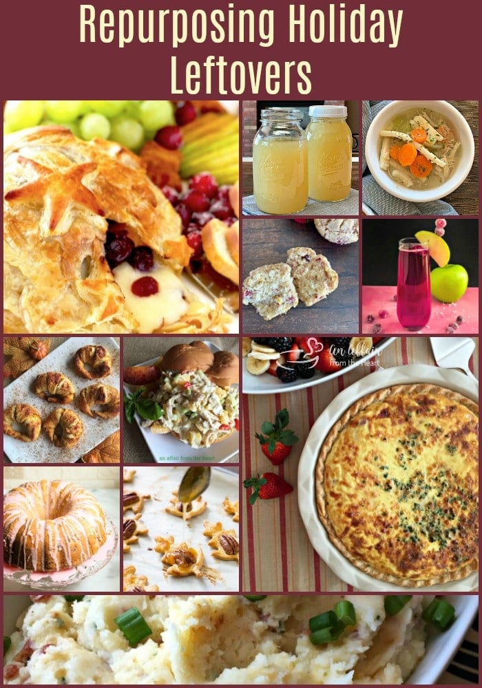 Holiday Leftovers Repurposed - New recipes from Holiday Leftovers